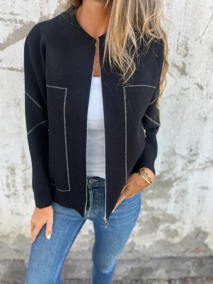 Cassie™ - Relaxed Zip-Up Vest