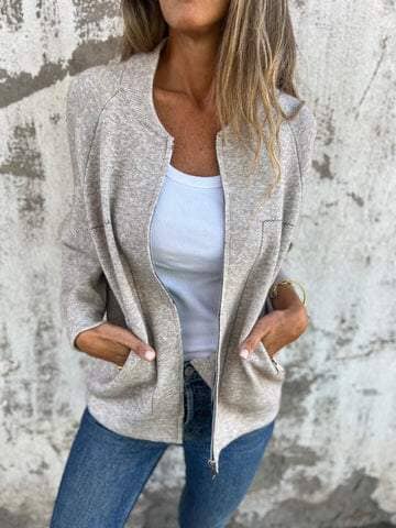 Cassie™ - Relaxed Zip-Up Vest