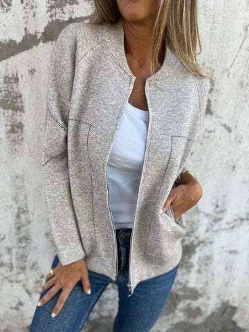 Cassie™ - Relaxed Zip-Up Vest