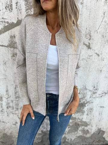 Cassie™ - Relaxed Zip-Up Vest