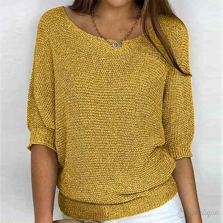 Georgia™ - Cozy Knit Relaxed Top