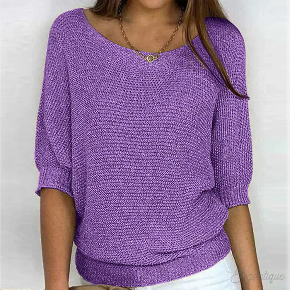Georgia™ - Cozy Knit Relaxed Top