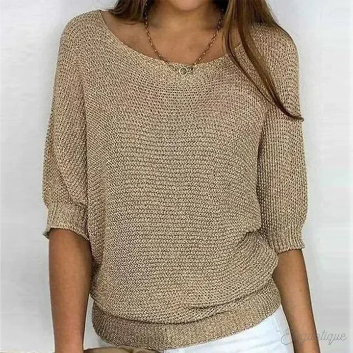 Georgia™ - Cozy Knit Relaxed Top